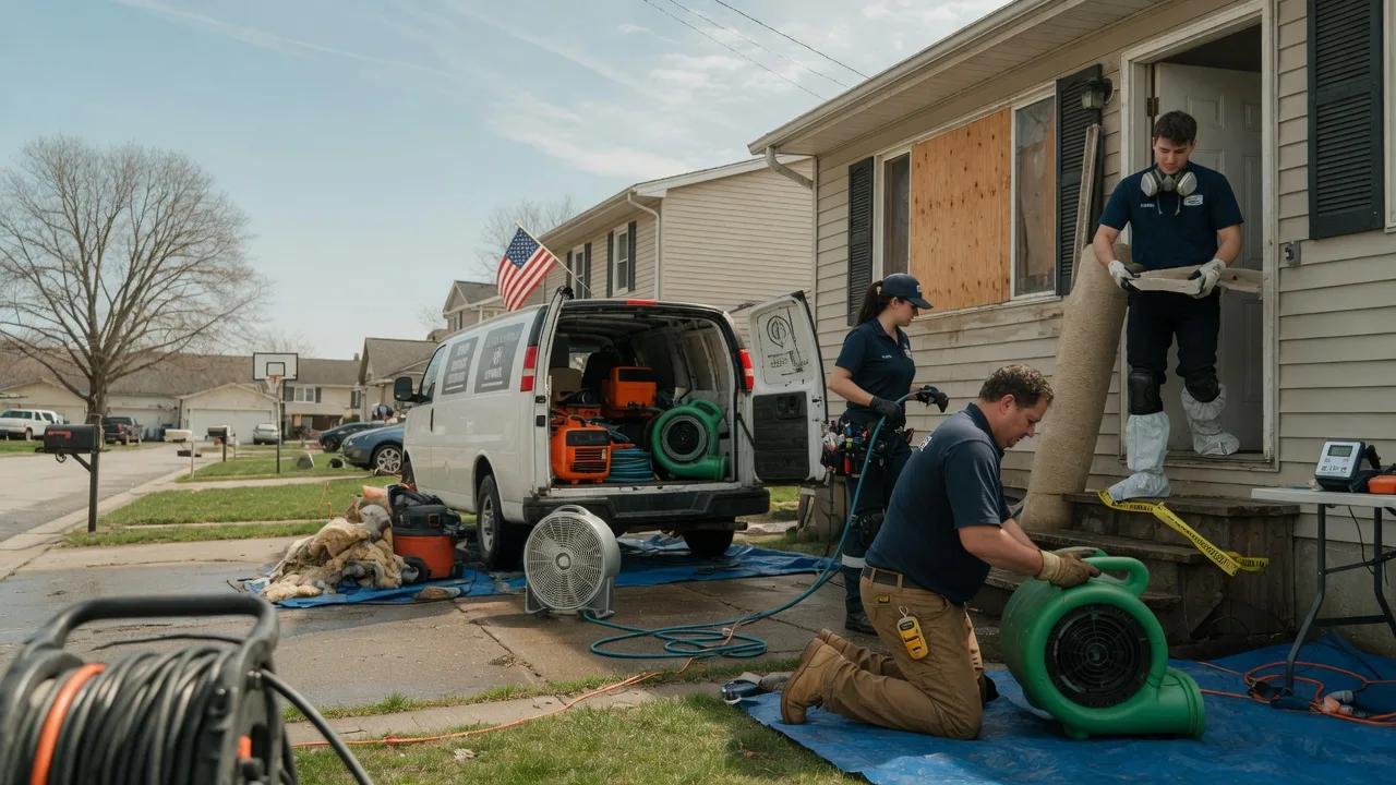 Water Damage Restoration in Harrells, NC near me
